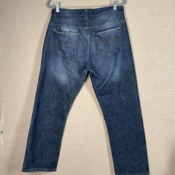 PD & C Blue Denim Pockets Slim Straight Jeans Men Size 34x30 - Picture 10 of 11